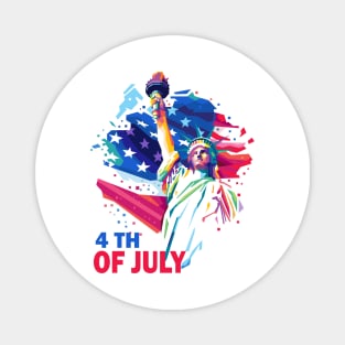 4th of july Magnet